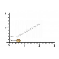 Мормышка вольфрамовая Шар с отверстием Ø 2,5 вес 0,17 г